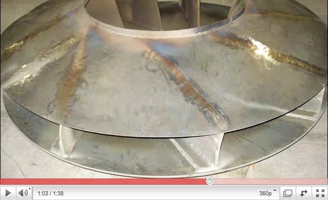 Processo de corrosão em alta temperatura