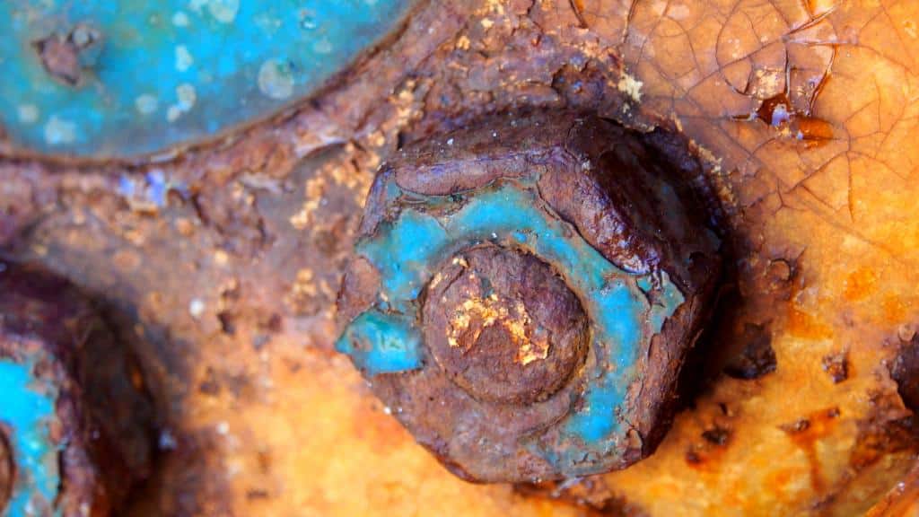 Proteção catódica contra corrosão marinha