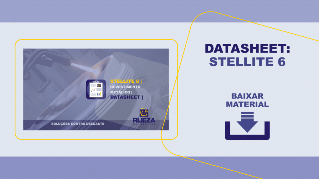RIJEZA Baixar Datasheet Revestimento Stellite 6