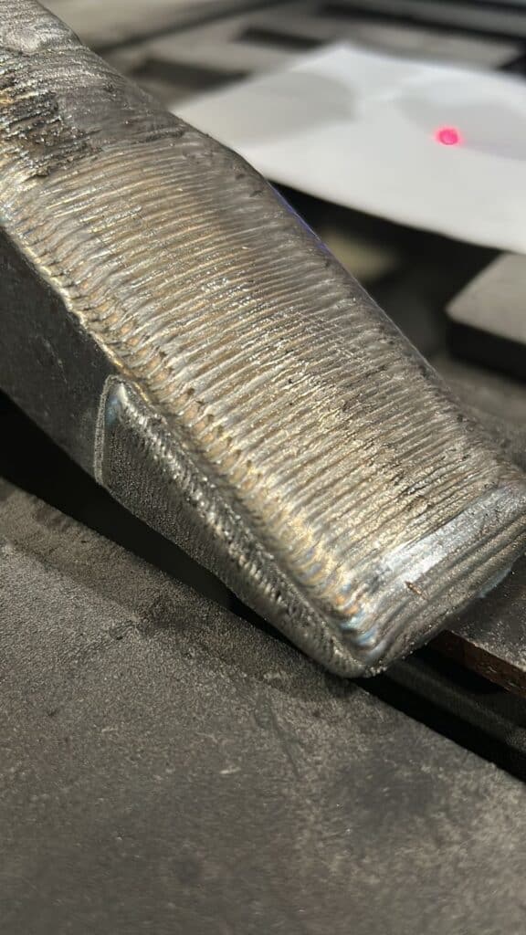 Revestimento por Laser Cladding Peça agrícola revestida por laser cladding