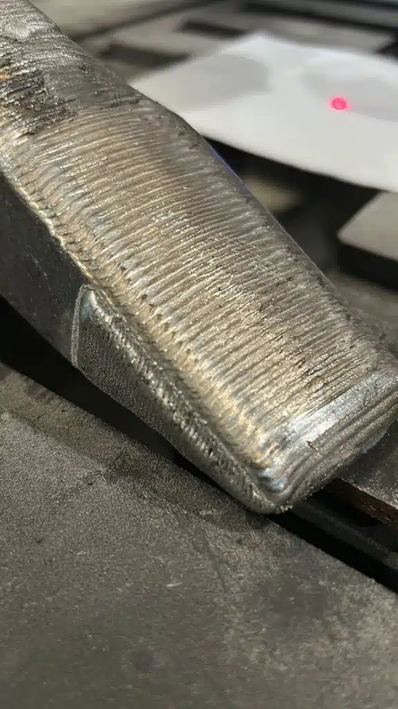 Revestimento por Laser Cladding Peça agrícola revestida por laser cladding