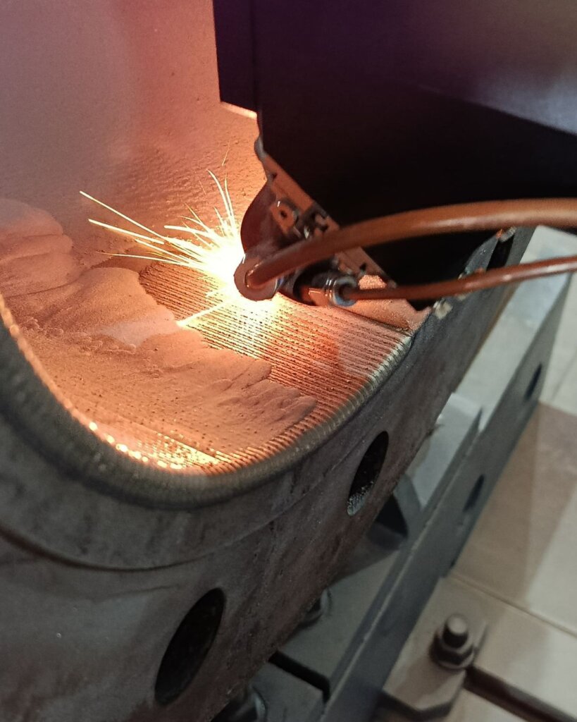 Engenharia de superfícies de peças