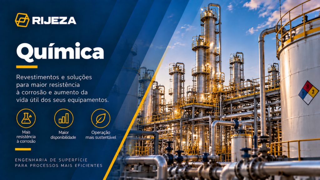 engenharia de superfície para setor de química